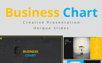 Business Chart - Keynote template