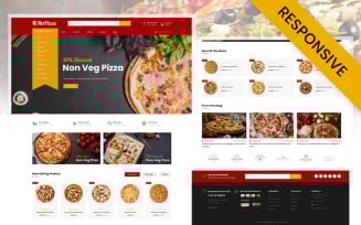 Hot Pizza Store OpenCart Responsive Template