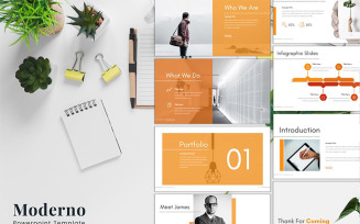 Moderno PowerPoint template