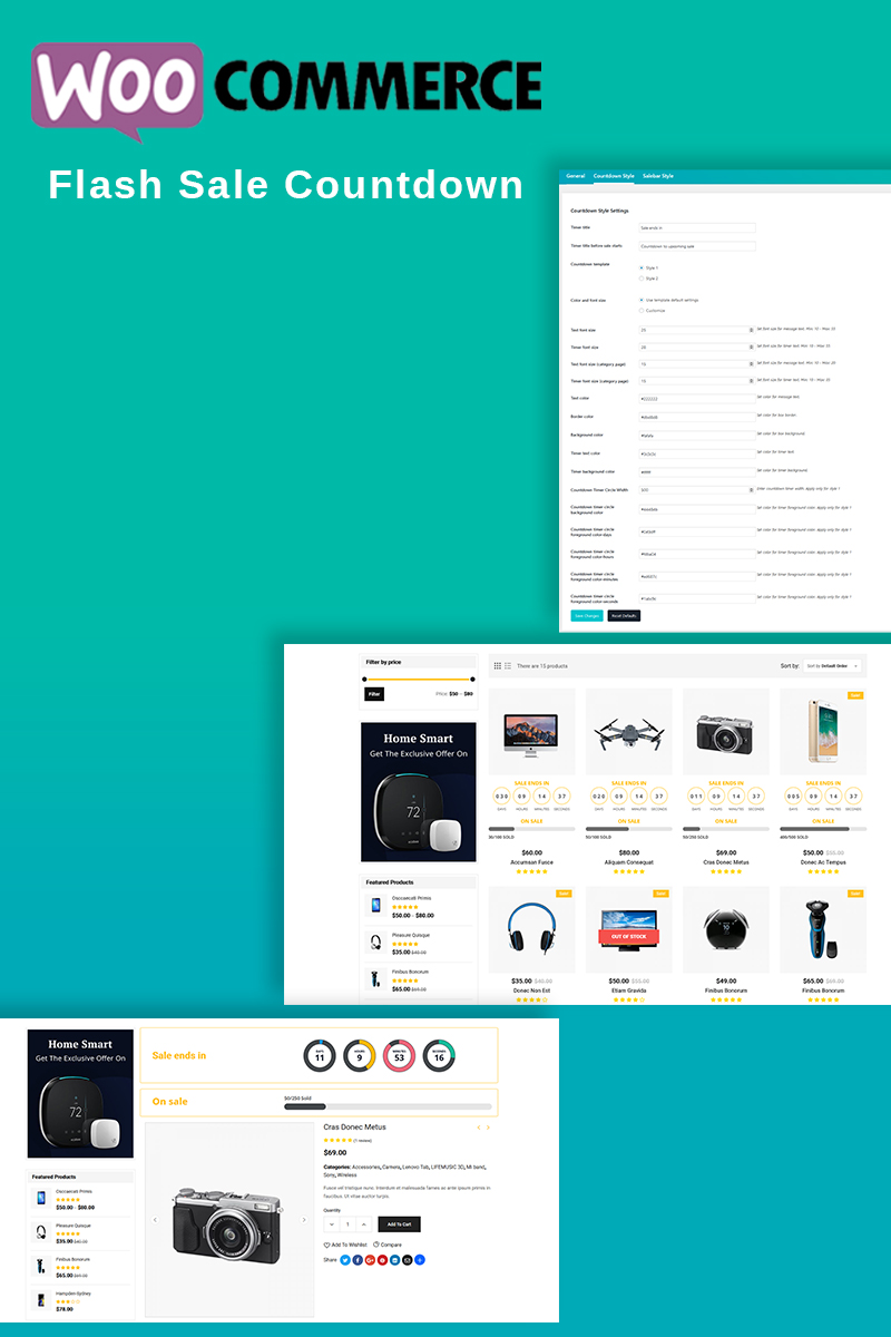 Plugin De WordPress "WooCommerce Flash Sale Countdown" #87191 - captura de pantalla