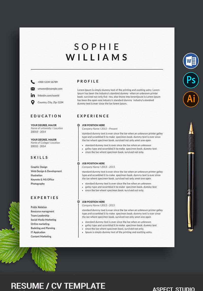 williams resume template 87147 powerpoint sports templates