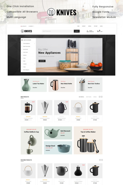 Template #87220 Accessories Appliance Webdesign Template - Logo template Preview