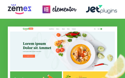 GoodFood - Stylish Organic Food Template