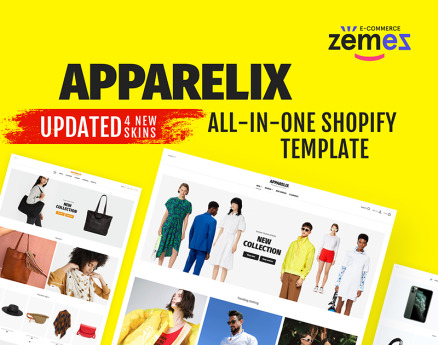 Apparelix - Clean Multipurpose Shopify Theme