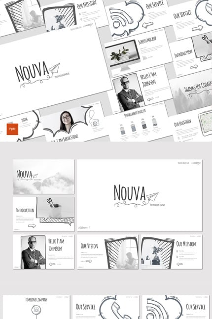 Template #87287 Creative Business Webdesign Template - Logo template Preview