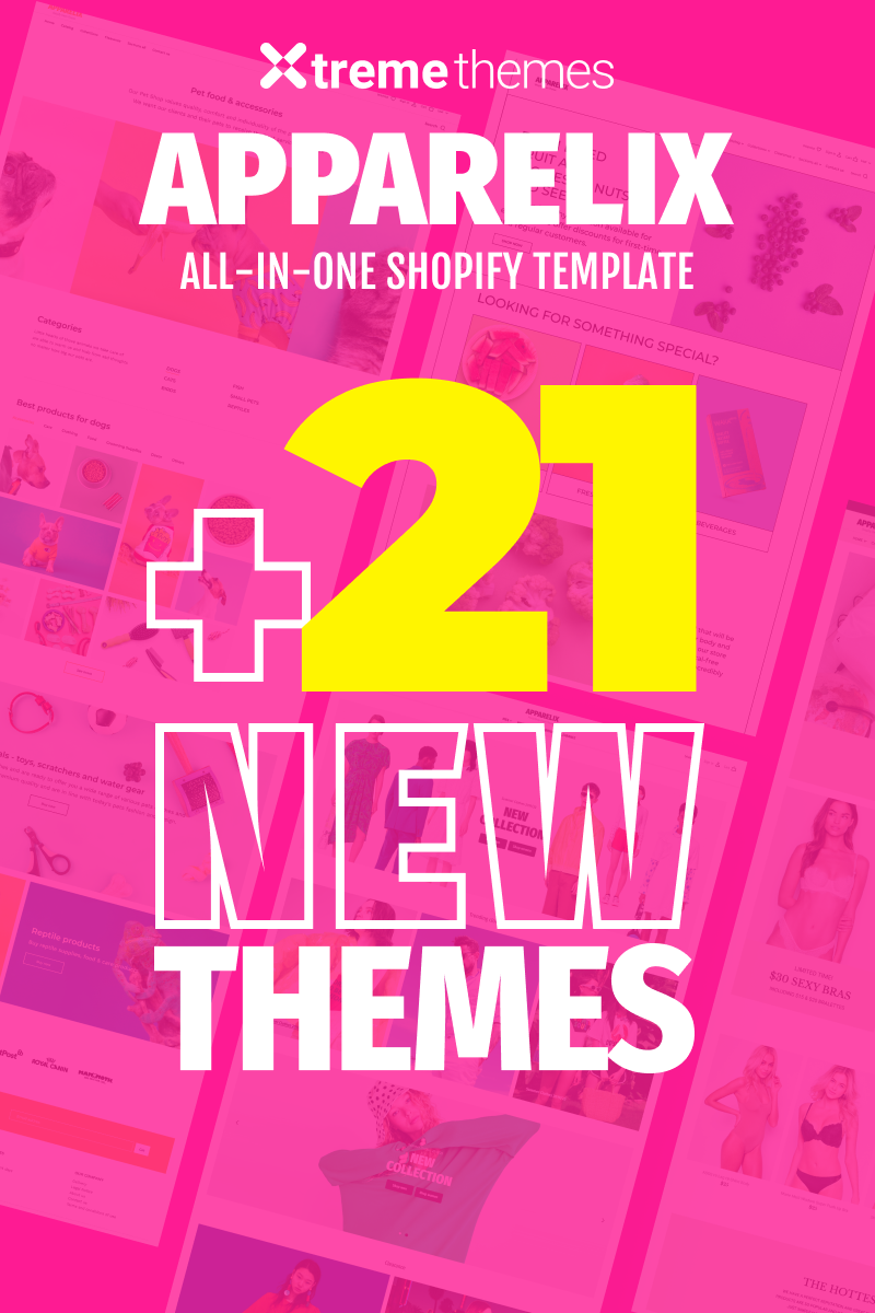 Apparelix - Clean Multipurpose Shopify-tema #87247 - skärmbild