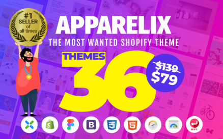 Apparelix - Clean Multipurpose Shopify Theme