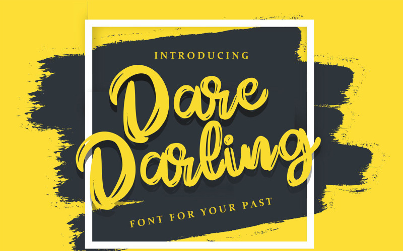 Dare Daling | Script Brush Font