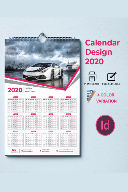 Template #87303 Pages Calendar Webdesign Template - Logo template Preview