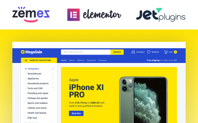 TechnoSale - Modern Online ECommerce Grocery Store