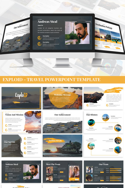 Template #87394 Adventure Nature Webdesign Template - Logo template Preview