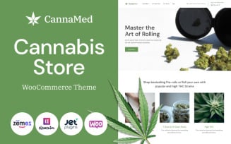 CannaMed - Stylish Medical Marijuana WooCommerce Theme