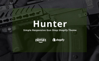 Hunter - Simple Responsive Gun Shop Shopify Theme