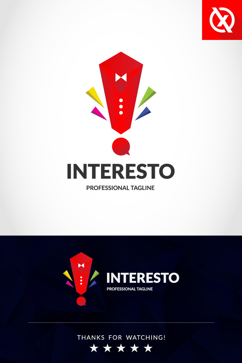 "Modern Mens Interesting Fashion" 奖金logo标志模板 #87359 - 截图