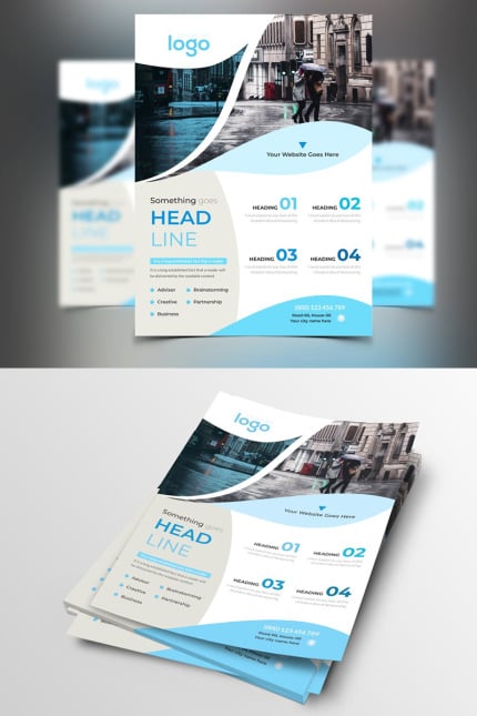 Template #87495 Headline Corporate Webdesign Template - Logo template Preview