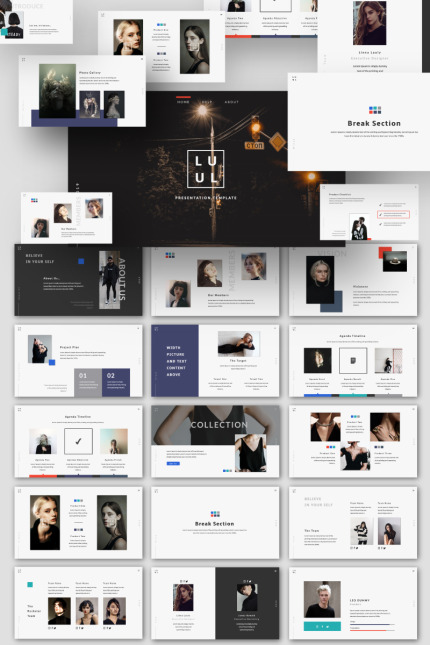 Template #87591 Infographics Investor Webdesign Template - Logo template Preview