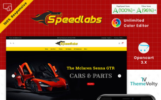 Speed Labs AutoPart Store OpenCart Template