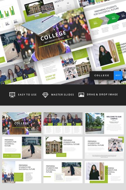 Template #87735 Course College Webdesign Template - Logo template Preview