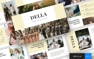 Della - Wedding Presentation - Keynote template