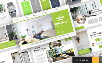 Interieur - Interior Design Presentation Google Slides