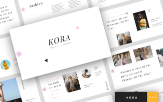Kora - Fashion Presentation Google Slides