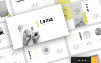 Lema - Fashion Presentation Google Slides