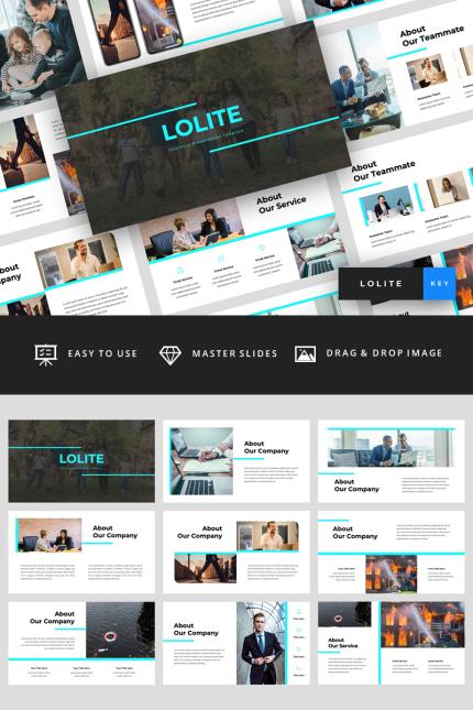 Template #87859 Life Pitchdeck Webdesign Template - Logo template Preview