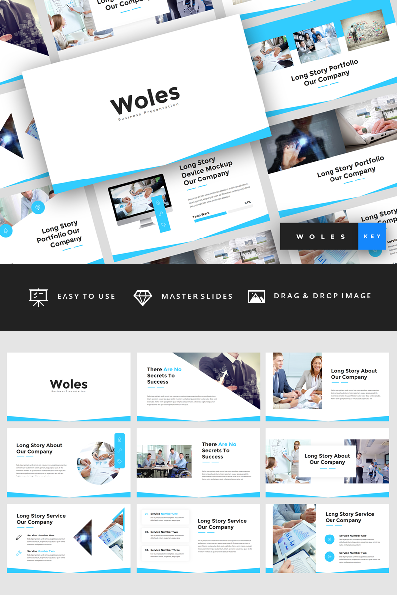 Woles - Business Presentation - Keynote template