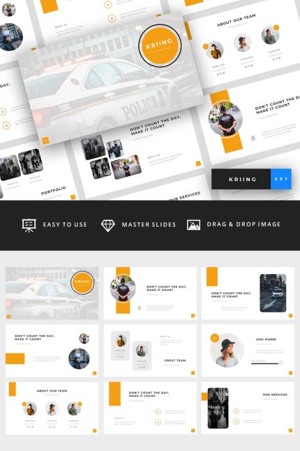 Template #87884 Security Bodyguard Webdesign Template - Logo template Preview