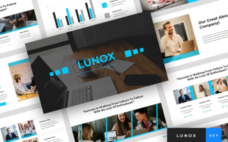 Lunox - Pitch Deck Presentation - Keynote template
