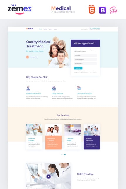 Template #87924 Beauty Hospital Webdesign Template - Logo template Preview