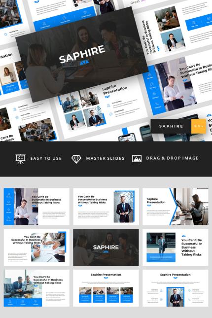 Template #87928 Pitch Presentation Webdesign Template - Logo template Preview