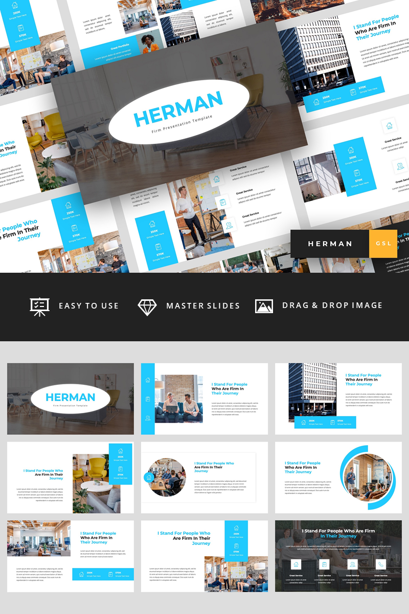 Herman - Firm Presentation Google Slides