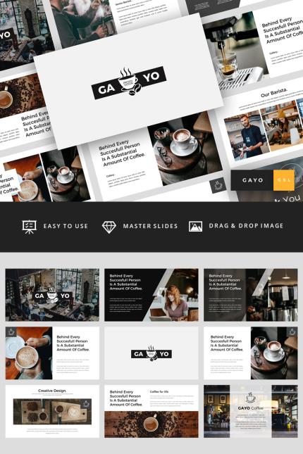 Template #87950 Coffee Coffeeshop Webdesign Template - Logo template Preview