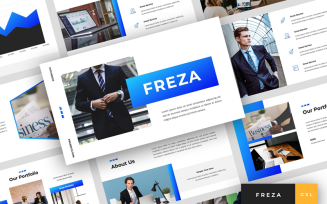 Freza - Pitch Deck Presentation Google Slides
