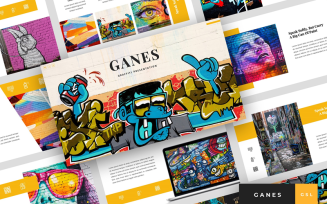 Ganes - Graffiti Presentation Google Slides
