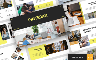 Pinteran - Company Profile Presentation Google Slides