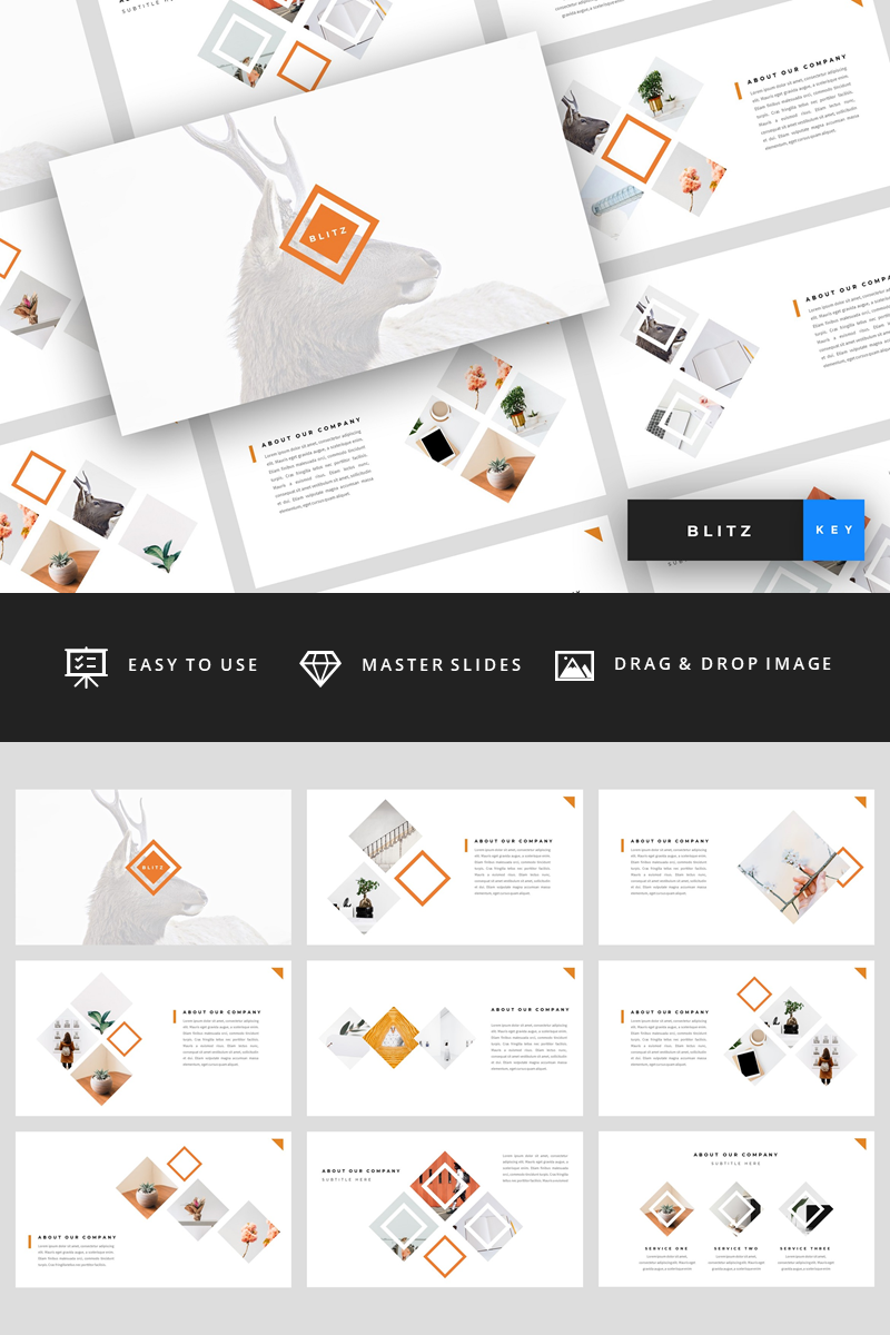 Blitz - Creative Presentation - Keynote template