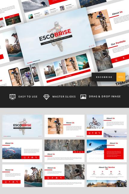 Template #88053 Sports Extremesport Webdesign Template - Logo template Preview