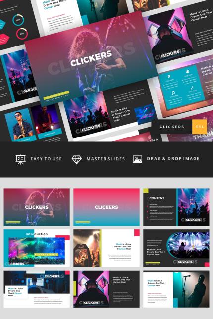 Template #88069 Music Musician Webdesign Template - Logo template Preview