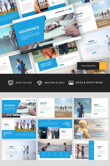 Template #88085 Insurance Life Webdesign Template - Logo template Preview