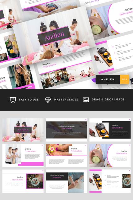 Template #88090 Beauty Massage Webdesign Template - Logo template Preview