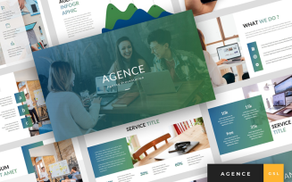 Agence - Agency Presentation Google Slides