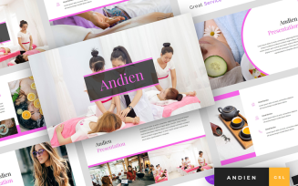 Andien - Spa & Beauty Presentation Google Slides