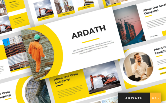 Ardath - Construction Presentation Google Slides
