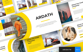 Ardath - Construction Presentation - Keynote template