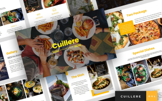 Cuillere - Restaurant Presentation Google Slides