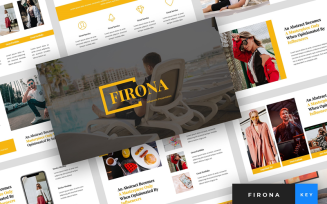 Firona - Influencer Presentation - Keynote template