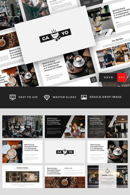 Template #88133 Coffee Coffeeshop Webdesign Template - Logo template Preview
