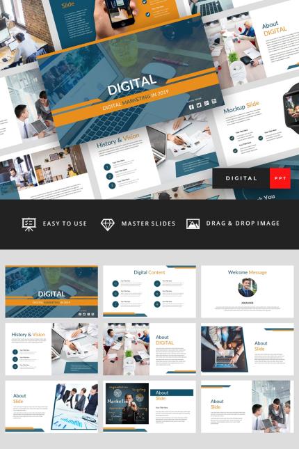 Kit Graphique #88157 Marketing Pitchdeck Web Design - Logo template Preview